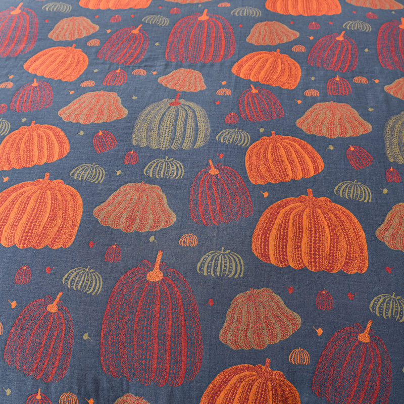 Pumpkin Cotton Gauze Bedding Set (4PCS)