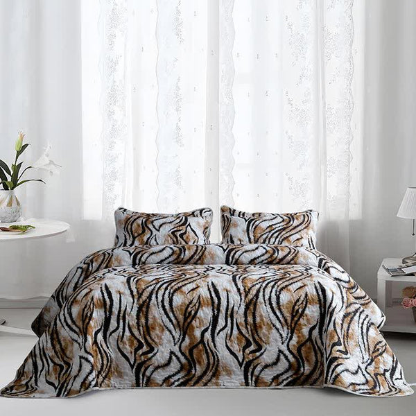 Vintage Quilted Breathable Soft Bedding Set(3PCS)
