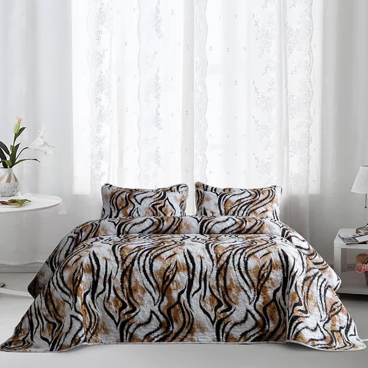 Vintage Quilted Breathable Soft Bedding Set(3PCS)