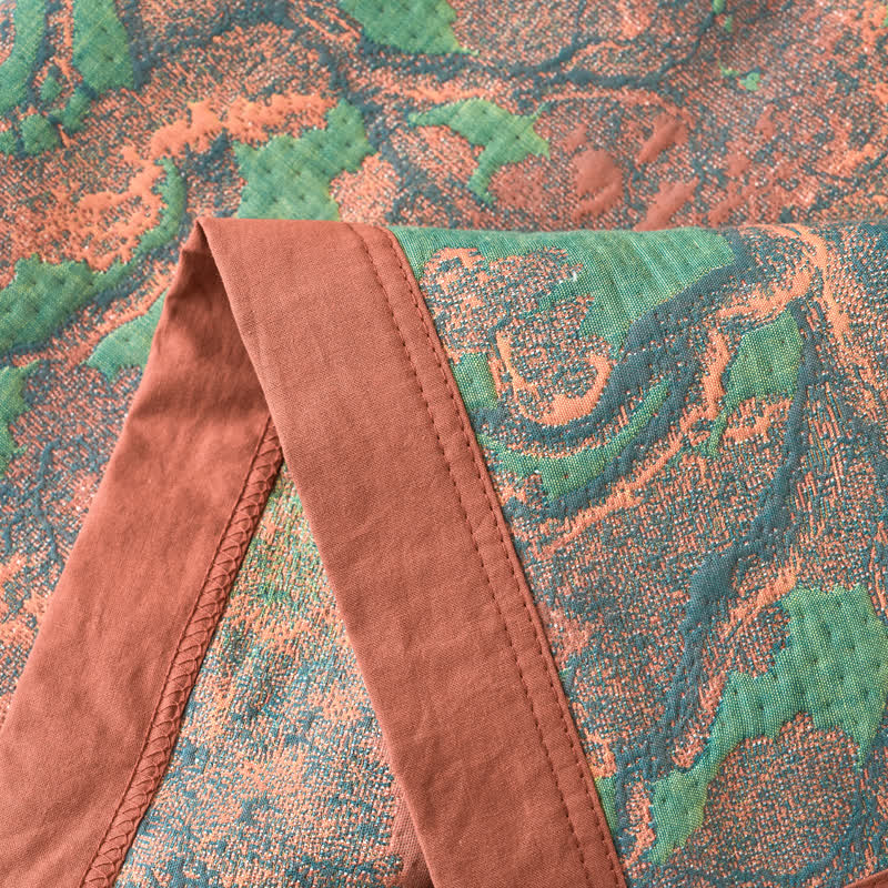 Yarn-dyed Forest Series Cotton Gauze Quilt