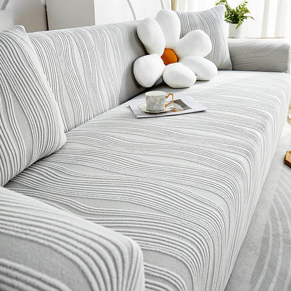 Jacquard Stretch Full-Cover Anti-scratch Couch Cover