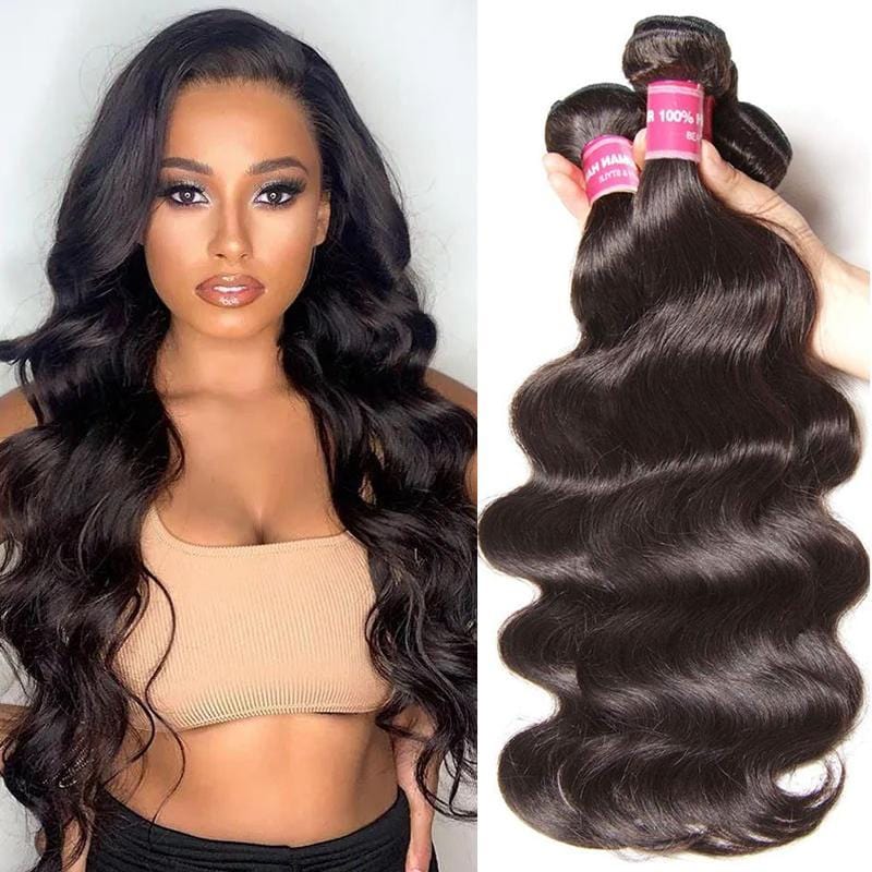 Klaiyi 3 Bundles Kinky Straight Human Hair Weft Deals on Sale 100% Human Bundles Flash Sale