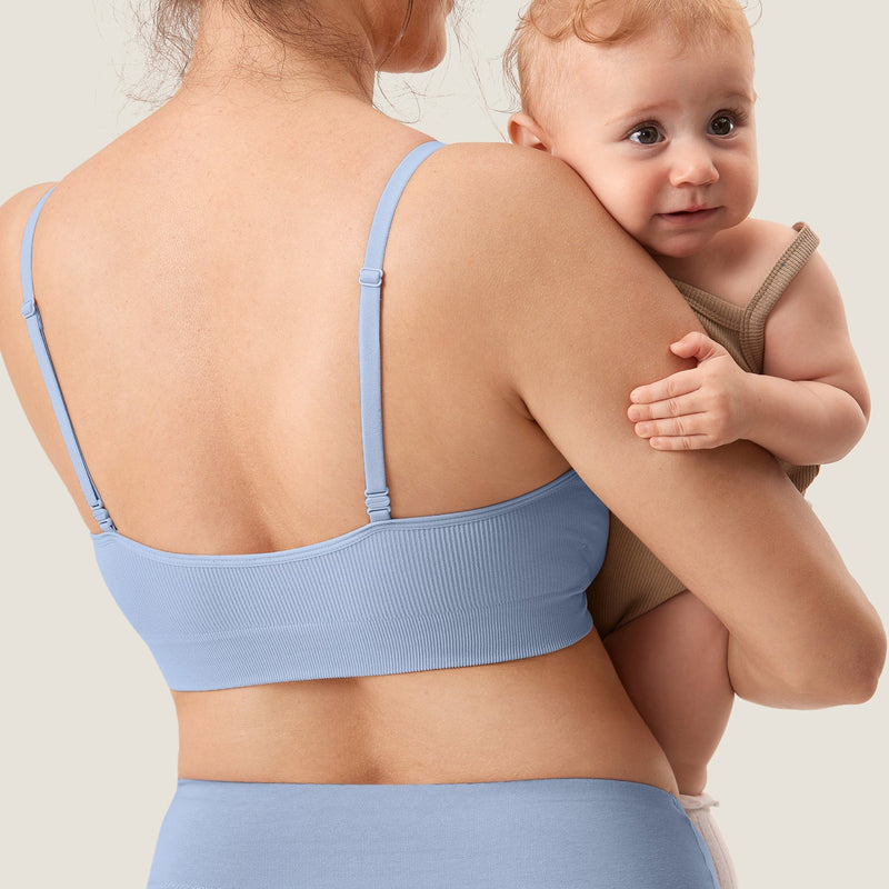Ribbed Scoop Nursing Bralette