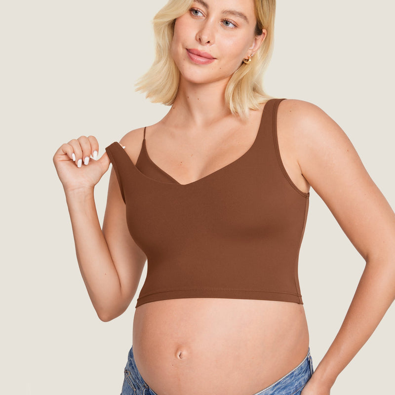 Natrelax® Nursing Crop Tank Top
