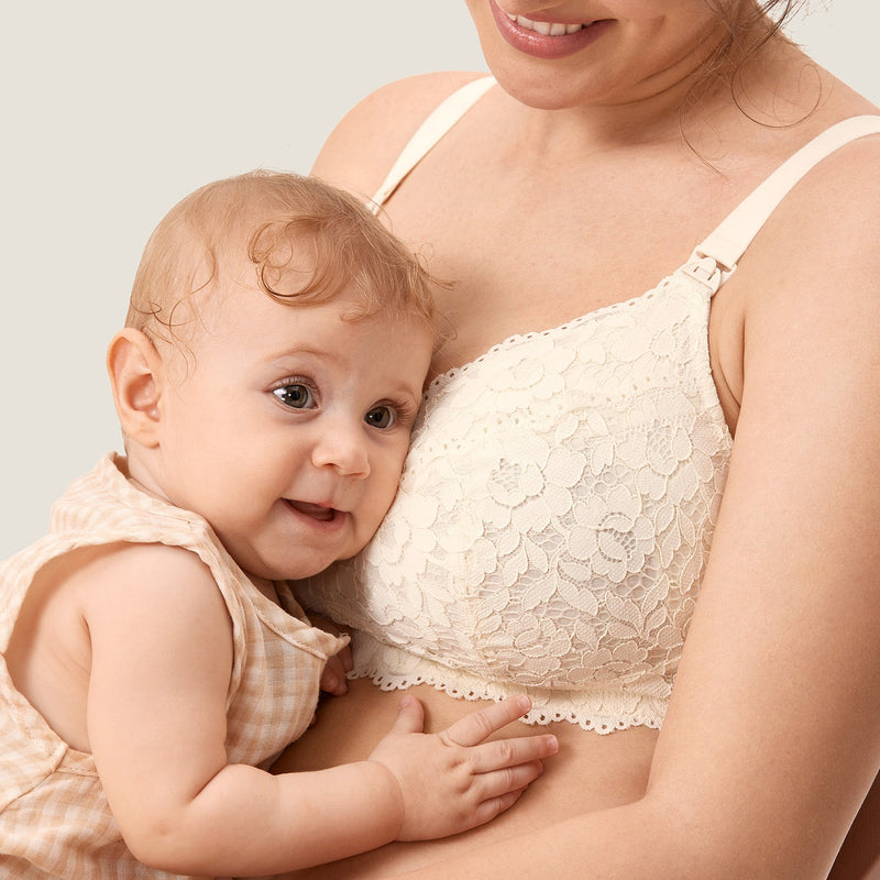 Cotton Lining Hands Free Pumping Bra