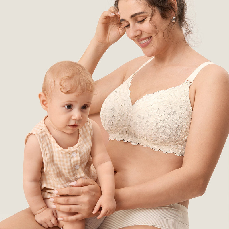 Cotton Lining Hands Free Pumping Bra