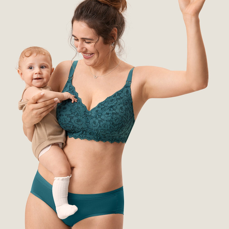 Cotton Lining Hands Free Pumping Bra