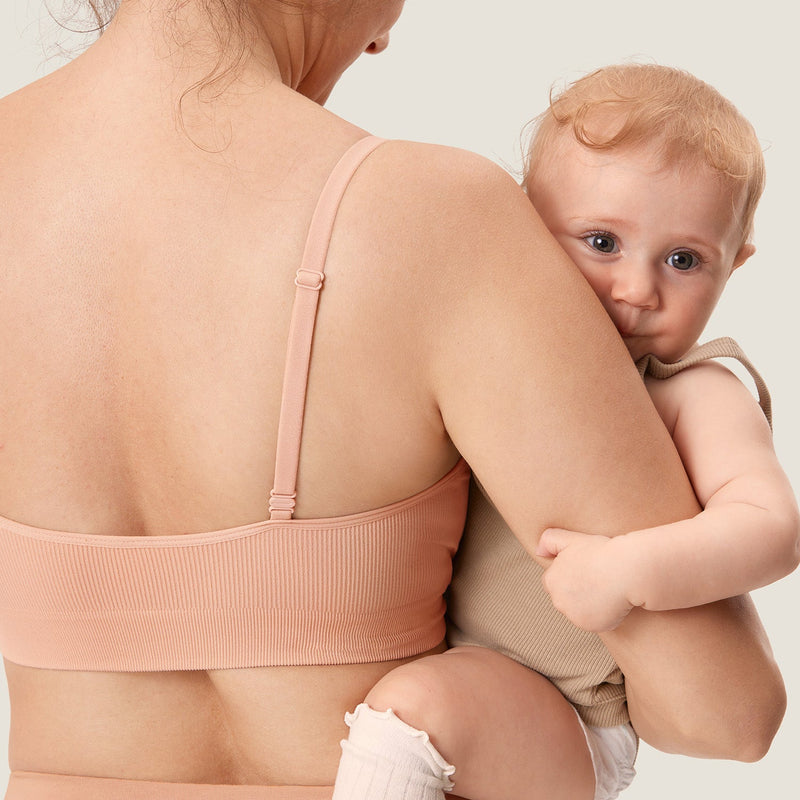 Ribbed Scoop Nursing Bralette