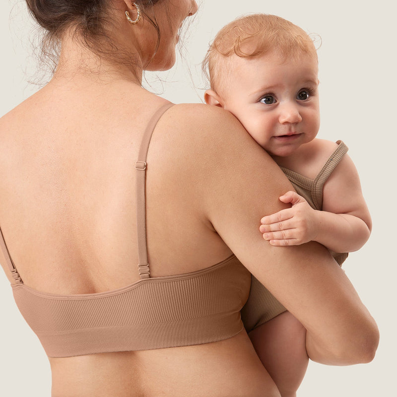 Ribbed Scoop Nursing Bralette