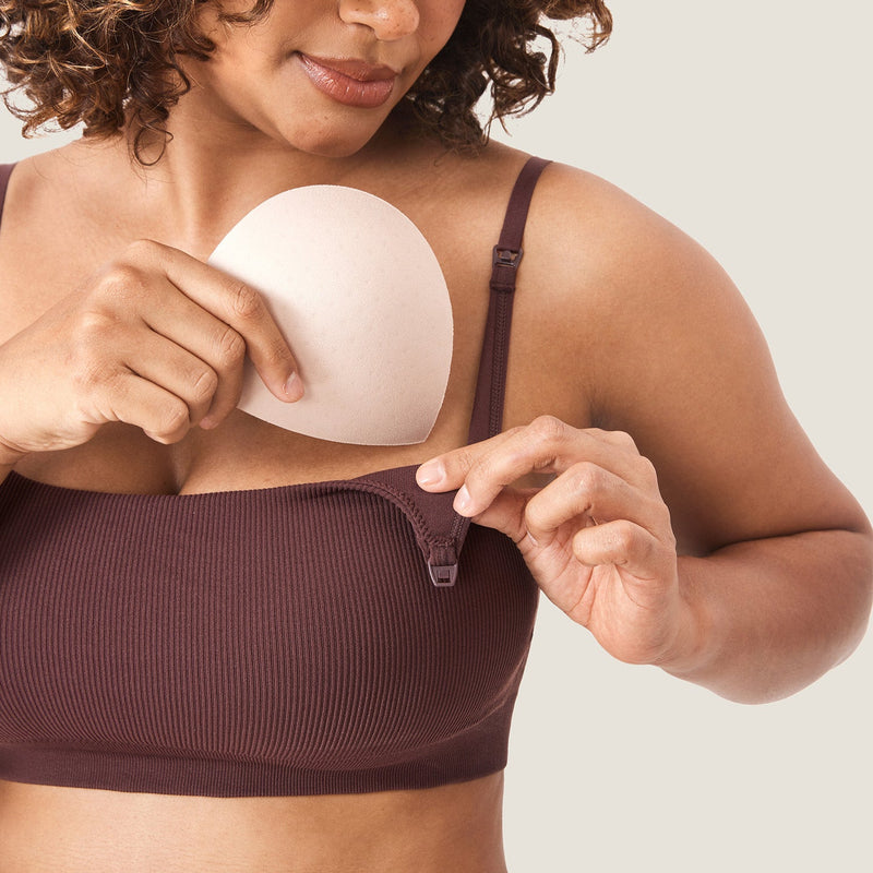 Ribbed Scoop Nursing Bralette
