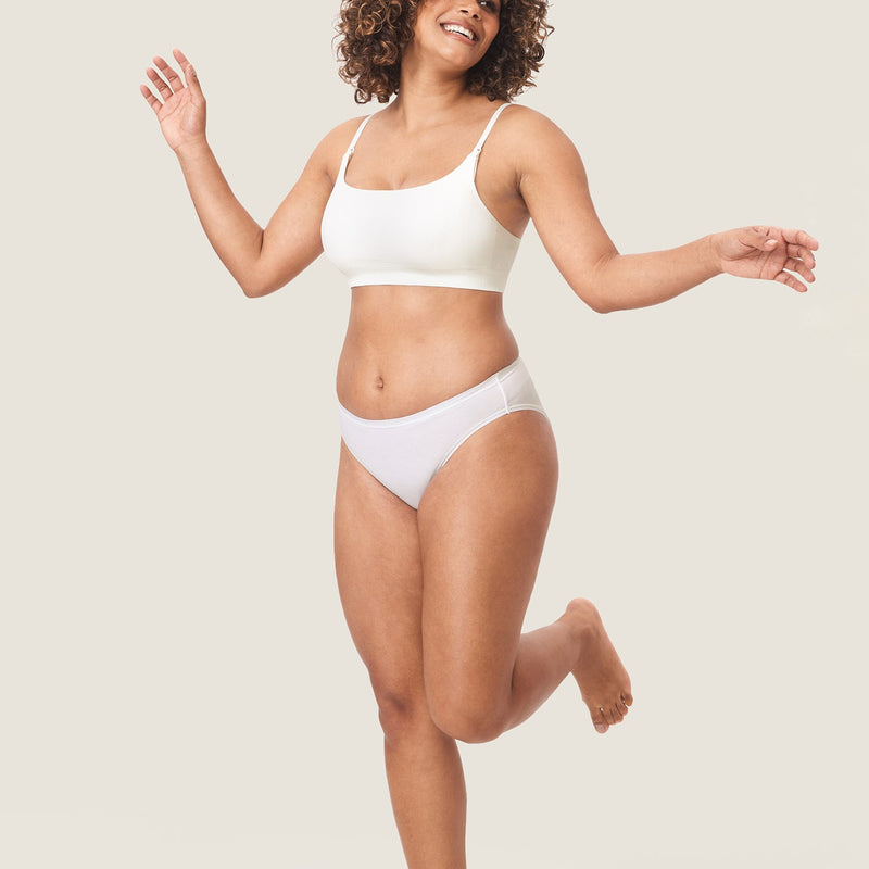 Ribbed Scoop Nursing Bralette