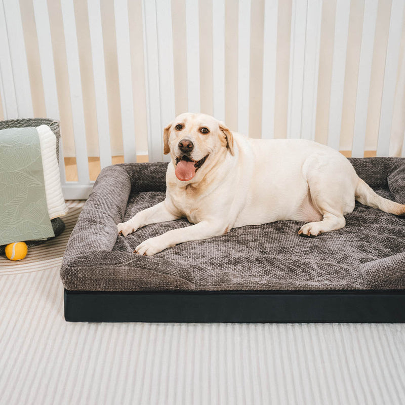 Spacious Cozy Durable Orthopedic Washable Dog & Cat Bed
