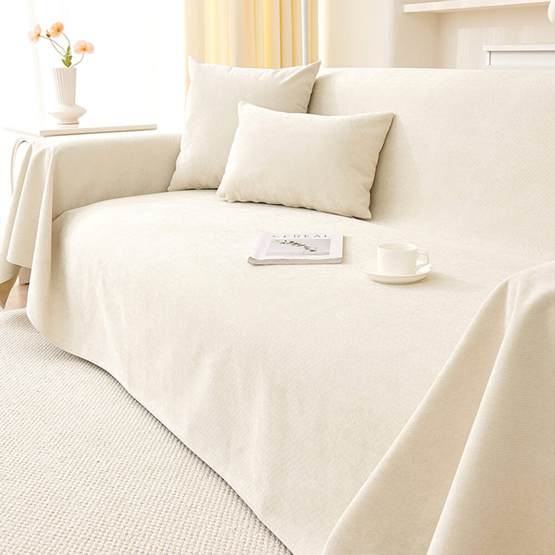 Soft and Waterproof Scratch-Resistant Non-Linting Throw Couch Cover