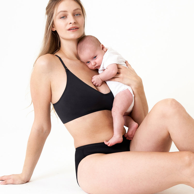 Seamless Soft Knit Nursing Bra