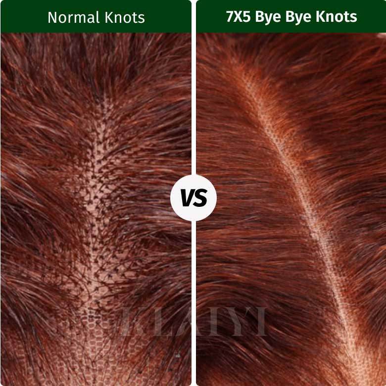 Klaiyi 7x5 Reddish Brown Yaki Straight Bob Wig Put On and Go Glueless Wig with Bleached Knots Flash Sale