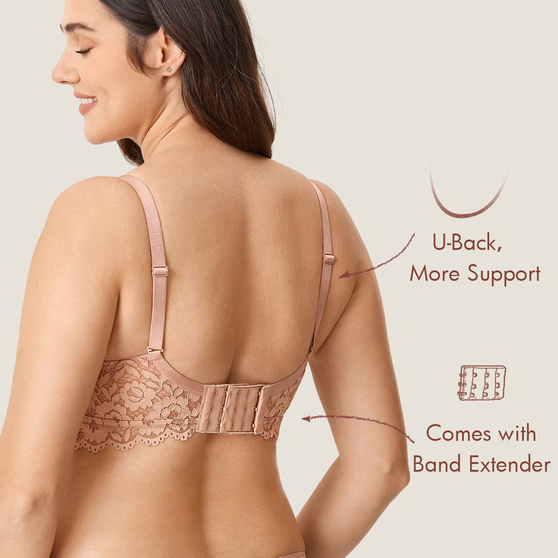 More Support Lace Nursing Bralette